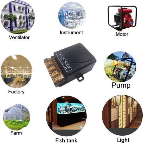 433MHz Universal Remote Control AC 220V 30A 1CH Relay Receiver and Transmitter for Water Pump Garage Factory and Lighting