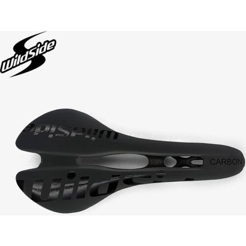 Bicycle carbon saddle mtb mountain road bike seat black white full Carbon Fiber Sans Open Saddle cycling Parts bike Accessories