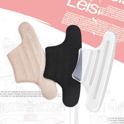 1Pair Silicone Insoles for Shoes Pad Anti Slip Gel Pads Foot Care Protector for Heel Rubbing Cushion Pads Shoes Insoles Insert