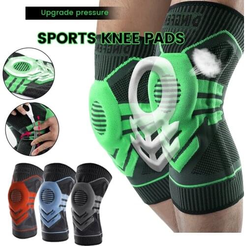 1Pcs Knee Pads Fitness Knee Braces for Arthritis Sport Knee Support Compression Knee Pad Gym Basketball Knee Joint Crossfit