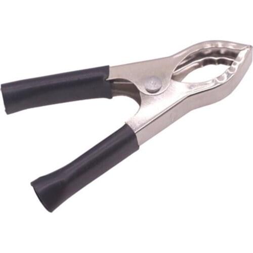 2pcs crocodile alligator clip car battery insulation clip clip connector for battery charger wire clip