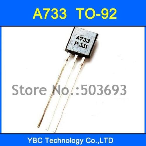 300pcs A733 2SA733 Triode Transistor Triode TO-92