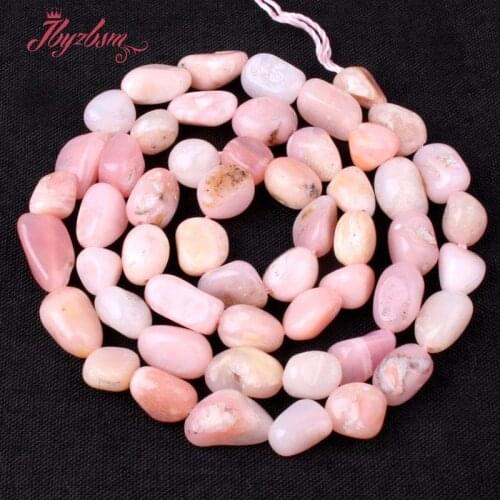 5x7-6x10mm Freeform Irregular Pink Opal Beads Natural Stone Beads For DIY Necklace Bracelats Jewelry Making 15" Free Shipping