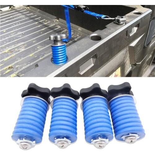 Car Anchors For Polaris Ranger General 1-7/16" Hole Lock & Ride Type Eyelet Tie Down Anchor Cargo Hook Racks Eye Bolt Fasteners