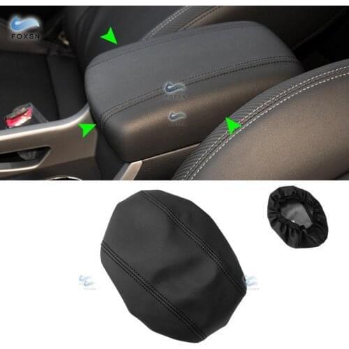 For Kia Sportage 2011 2012 2013 2014 2015 2016 Microfiber Leather Car Interior Center Control Armrest Box Pad Cover Trim