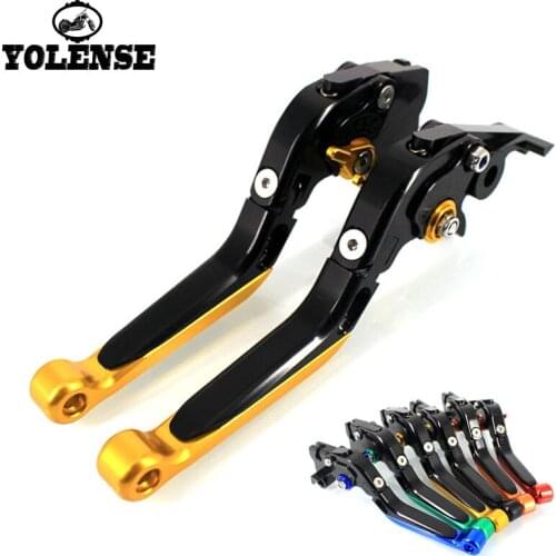 For SUZUKI GSX-R600 97-03 GSX-R750 96-03 GSX-R1000 01-04 GSXR 600 750 1000 Motorcycle Folding Extendable Brake Clutch Levers