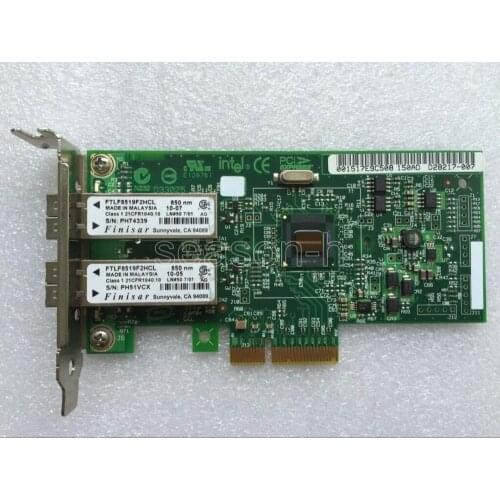 Sun Intel Dual Port Gigabit Ethernet Adapter 371-0904-03 D28217-005 Low Profile