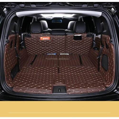 Custom FullCovered Waterproof Durable NonSlip Car Boot Mat for Jeep Grand Commander Trunk Carpets