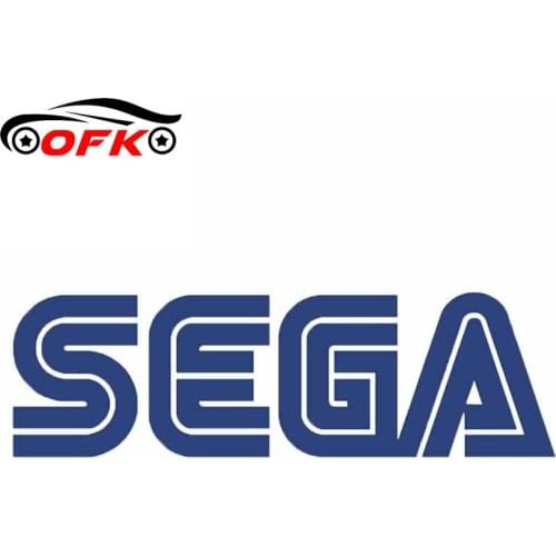 Creative Car Sticker for SEGA Letter Waterproof Sunscreen Vinyl Decals Auto Accessories Bumper Laptop Trunk ,13cm*3cm