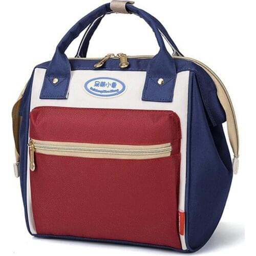 Fashion Diaper Bag Backpack Mommy Maternity Nursing Bag Travel Backpack Multifunctional Small Baby Bag Nappy Baby Care