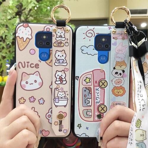 Fashion Beautiful Phone Case For MOTO G Play 2021 Original Black Case Anti-dust For Woman TPU Luxury