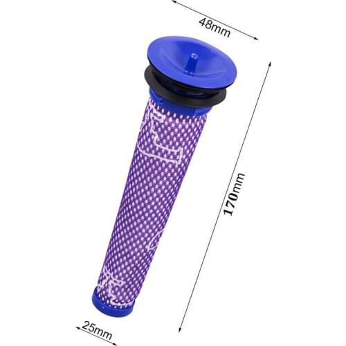 Washable Absolute Fit Dyson Wireless Vacuum Cleaner DC58 DC59 DC61 DC62 V6 V7 V8 Pre Filter Accessories