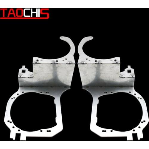 Car Styling Frame Adapter Module Set DIY Bracket Holder for Toyota RAV4 2013 2014 2015 Hella 3r 5 Projector Lens