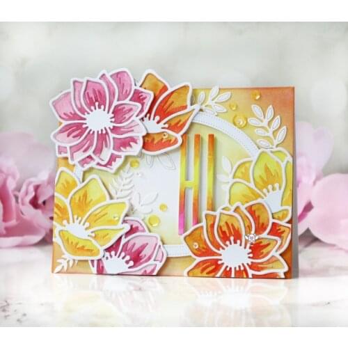 New 3D Flower decoration metal Cutting Dies Stencils DIY Scrapbooking Paper/photo Cards Embossing Dies