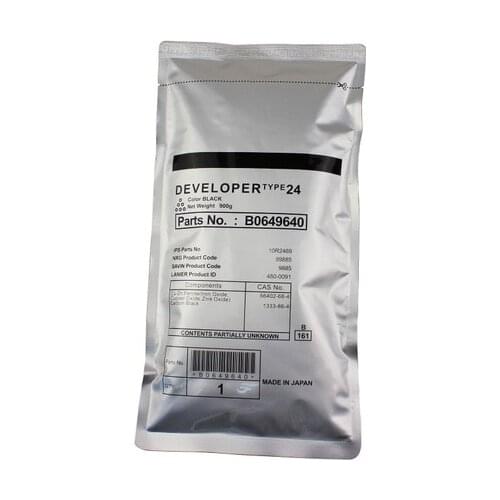 Type 24 Developer For Ricoh MP 5500 6000 6001 6002 6500 7000 7500 7502 8000 9001 Copier Parts B0649640 Developer Powder