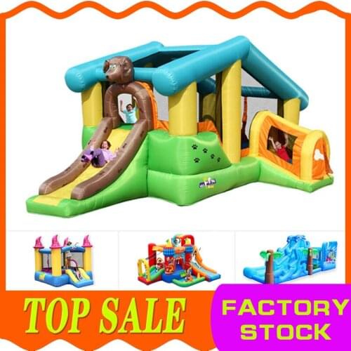 Happy Hop Hot Sale Inflatable Slide hot selling inflatable bounce house jumping castle commercial for indoor outdoorv factory