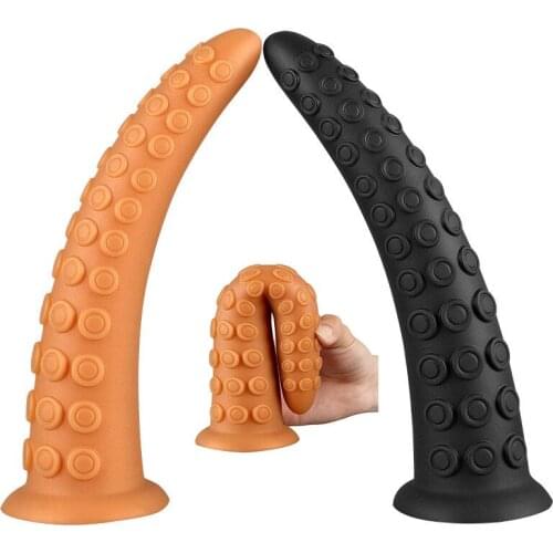 Sex Shop Long Anal Dildo Butt Plug Prostate Massage Silicone Anus Dilator Vagina Stimulator Sex Toys For Women Man Masturbation