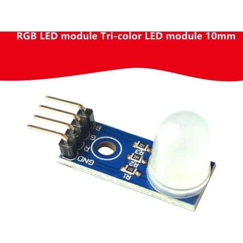 RGB LED module Tri-color LED module 10mm common cathode foggy