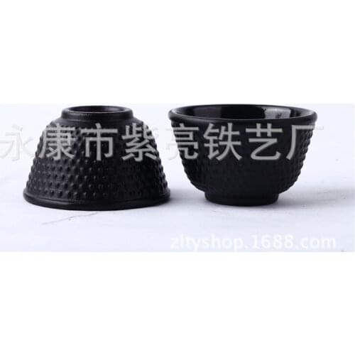 Iron cup teapot accessories small glass enamel cup 20ML