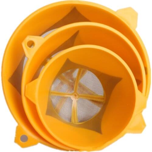 1pcs Reusable Fine Paint Strainers Sieve Filter Cover for wall painter construction hand tool plastic steel Mesh Net Accessories