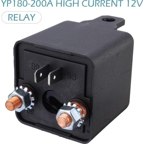 1pc YP180-200 High Current Car Relay 12V 200A Continuous Type For Truck Motor Automotive Relays Parts
