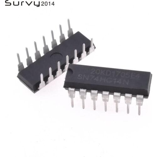 10PCS SN74HC14N DIP-14 SN74HC14 DIP 74HC14N DIP14 74HC14 new and original IC