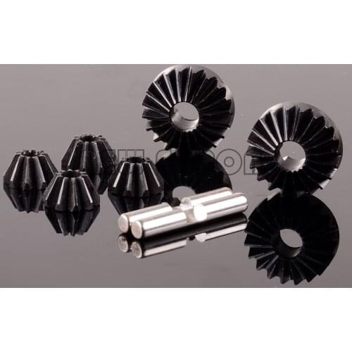 #87193 86032 6Pcs/Set Harden Steel Differential Bevel Gear For RC Car Part HPI SAVAGE Flux XL X 4.6 5.9 25 4.1 3.5 SS R40 21