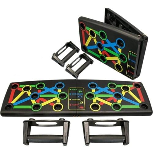 ABS collapsible portable push-up training board, home office fitness support board, belly booster