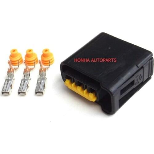 Free Shipping 5/10/20/50/100 pcs FW-C-D3F FW-C-D3F-B Furukawa 3 pin female auto ignition coil connector for Subaru