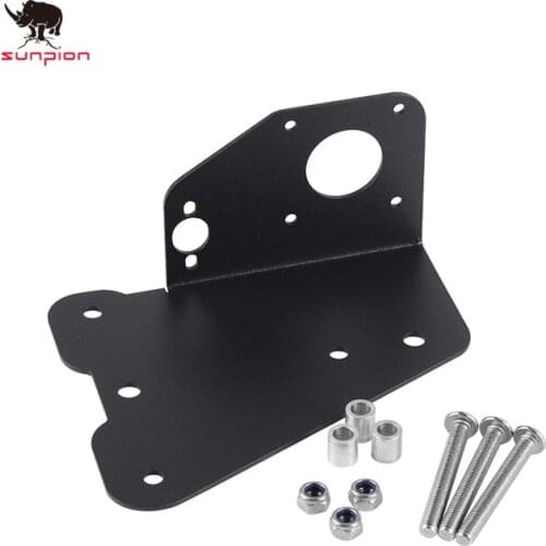 3D Printer Parts Dual Extruder Dual Z Axis Upgrade Plate Kit Aluminum Dual Extrusion Mount For Creality CR10 CR10S Ender-3