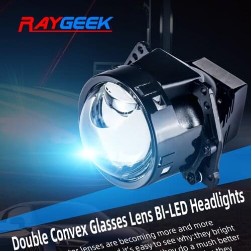 Bi-led Lens Projector With Hella 3R G5 Bracket LED Headlight Matrix Hyperboloid 3.0'' 6000K 40W Dual Convex Light Tuning Car DIY
