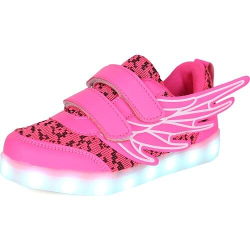 ISHOWTIENDA Kids Glowing Shoes