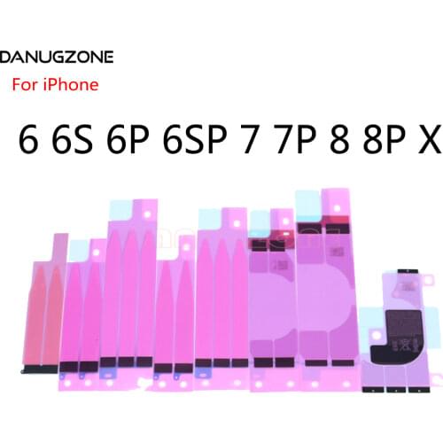 2PCS/Lot Battery Adhesive Sticker For IPhone 6 6S Plus X XS XR XSMax 7 8 11 Pro Max 12 Mini 5S 5SE Battery Glue Tape Strip Tab