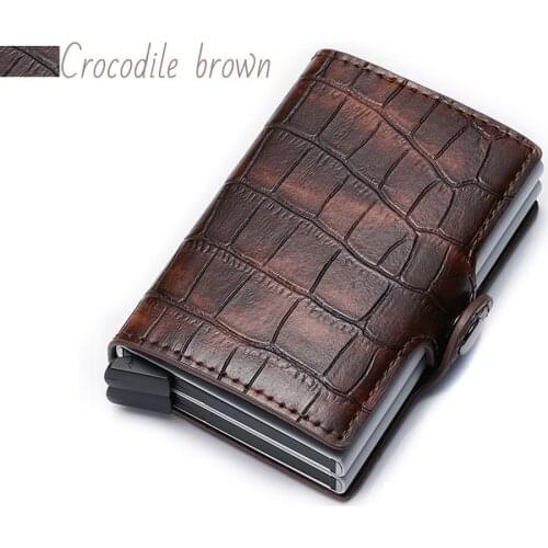 Wallet Business Card Holder Men Wallets Rfid Microfiber Fantom Wallet High Quality Dual-Box Smart Minimalist