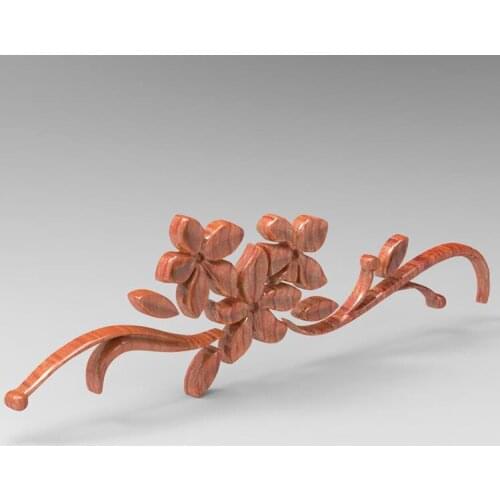 New Corner carved flower 3D model for cnc 3D carved figure sculpture machine in STL file 3D furniture decoration Decor
