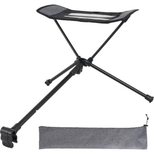 New Outdoor Folding Footrest Portable Recliner Footrest Extended Leg Stool Can Be Used with Folding Chair