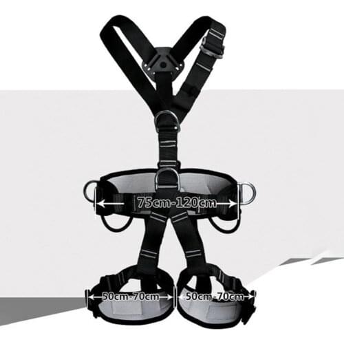 Wholesale Full Body Outdoor Rock Climbing Safety Harness Belt Mountaineering Equipment