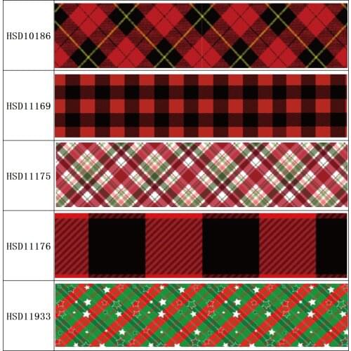 22MM 25MM 38MM 50MM 75mm Printed Pattern on Grosgrain Ribbon for diy ribbon