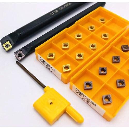 S06K / S07K / S08K / S10K / S12M SCLCR06 SCLCL06 95 degree spiral turning tool SCLCL boring bar CCMT060204 lathe milling cutter
