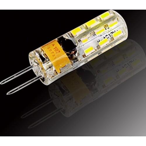 G4 LED 12V AC DC 3W 6W Dimmable LED Lamp G4 24/48leds 3014 SMD Bulb Lamp Ultra Bright Free Shipping