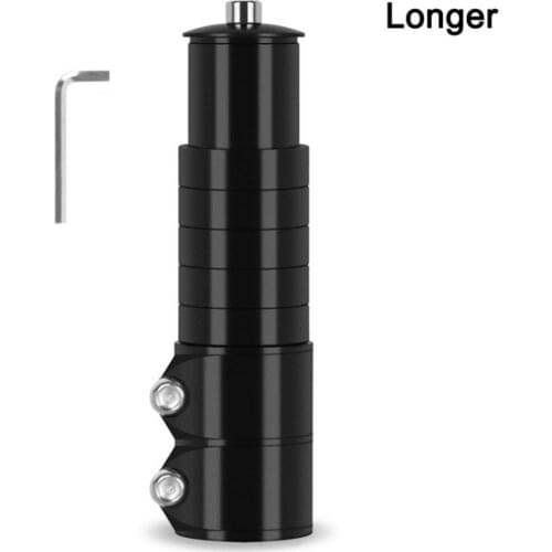 Bike Fork Extender Mountain Bike Stem Steering Out Front Fork Head Tube Height Increaser Bicycle Accessories Tube Extender