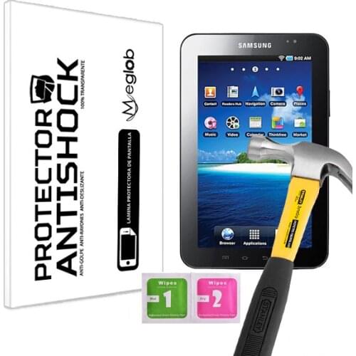 Screen protector Anti-Shock Anti-scratch Anti-Shatter compatible with Tablet Samsung P1010 Galaxy Tab