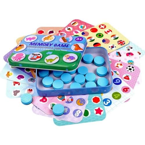 Iron Box Memory Game Chess Child Logical Thinking Training Childrens Desktop Brain Intelligence Development Educational Kid Toy