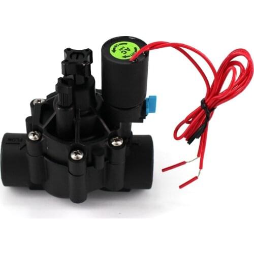 101DH Inline Plastic Residential Irrigation Valve with Flow Control-BSPT internal thread