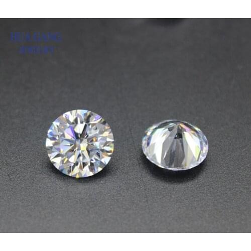 5A 50pcs 3.0~20mm Round Cut White Zircon Stone CZ Stones Synthetic Gemstone For Jewelry Цирконий камень для ювелирных изделий