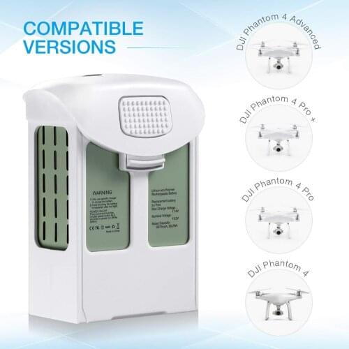 15.2V 5870mAh Battery For DJI Phantom 4/ Drone Replacement LiPo Battery Pack For DJI Phantom N 4/Advanced/4Pro FPV Quadcopter RC