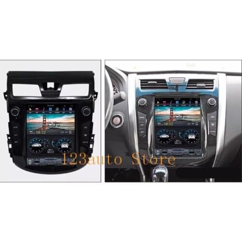 10.4'' Vertical Tesla Style Android 9.0 auto Car NO DVD GPS Navigation Player for NISSAN TEANA 2012-2016 RADIO STEREO PX6 HDMI