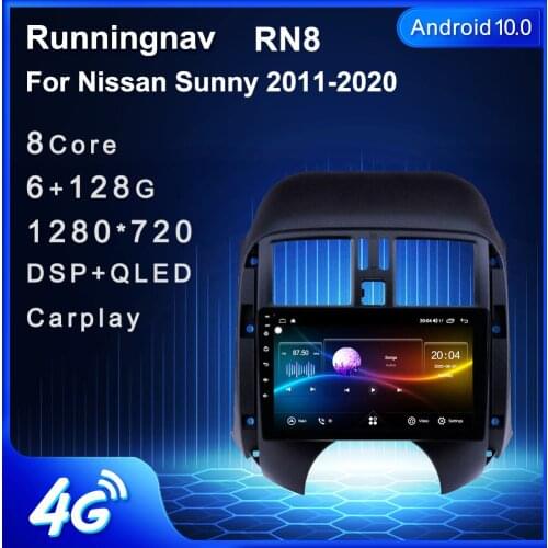Runningnav For Nissan Sunny 2011~2020 Car Radio 2 Din Android Car Radio Multimedia Video Player Navigation GPS