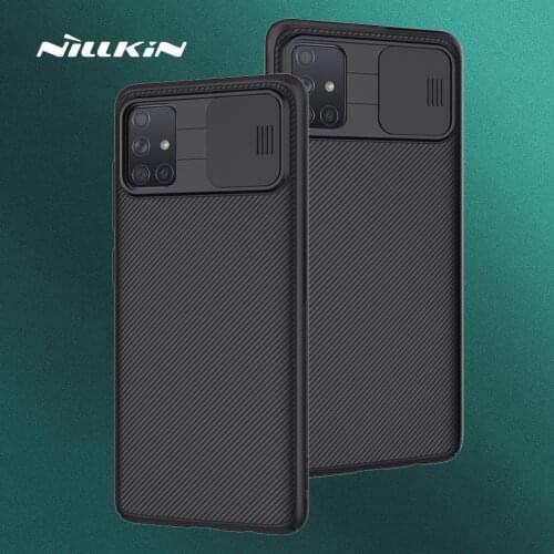 Nillkin for Samsung Galaxy A71 A51 Case Camshield Cover Slide Camera Protection Slim Phone Case for Samsung Galaxy A51 A71 Case