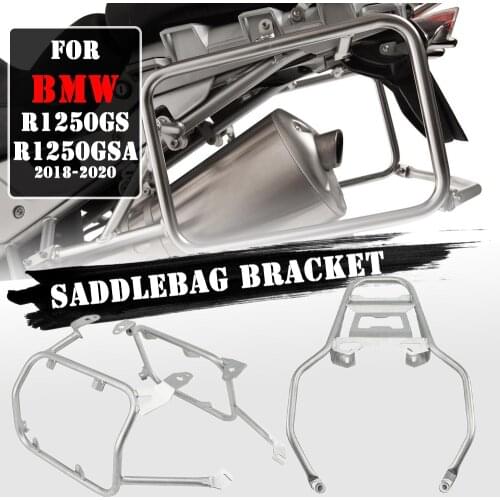 Motorcycle Stainless Steel Panniers Rack Saddlebag Bracket Top Case box Rack For BMW R1250GS/ADV R 1250GS LC Adventure R1250GSA
